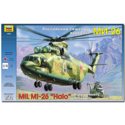 ZVEZDA 7270 Mil Mi-26 Soviet Helicopter Aircraft Model Kit 1:72