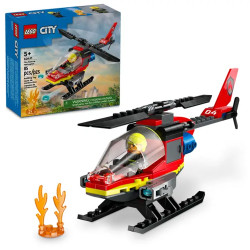 LEGO City 60411 Fire Rescue Helicopter Age 5+ 85pcs