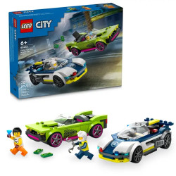 LEGO City 60415 Police Car and Muscle Car Chase Age 6+ 213pcs