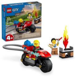 LEGO City 60410 Fire Rescue Motorcycle Age 4+ 57pcs
