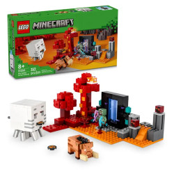 LEGO Minecraft 21255 The Nether Portal Ambush Age 8+ 352pcs