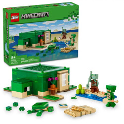 LEGO Minecraft 21254 The Turtle Beach House Age 8+ 234pcs