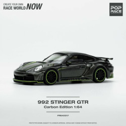 Pop Race 640017 992 Stinger GTR Carbon Edition 1:64 Diecast Model