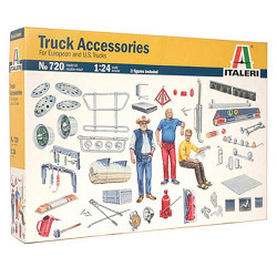 ITALERI Truck Accessories II 720 1:24 Model Kit Trucks