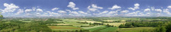 FALLER Saartal Model Background 2700x500mm HO Gauge 180518