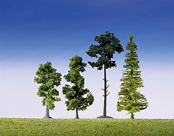 FALLER Mixed Forest Trees 90-150mm (15) HO Gauge Scenics 181495