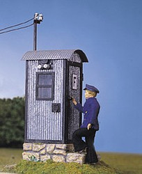 Pola Trackside Telephone Box Kit G Gauge PO330916