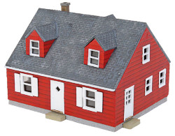 Walthers Cornerstone Cape Cod House Building Kit N Gauge WH933-3839