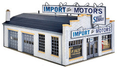 Walthers Cornerstone Import Motors Building Kit HO Gauge WH933-4023