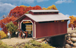Walthers Cornerstone Willow Glen Covered Bridge Building Kit HO Gauge WH933-3652