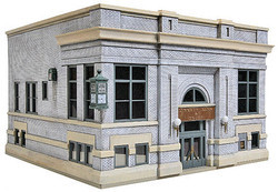 Walthers Cornerstone Liberty Bank and Trust Building Kit HO Gauge WH933-3772