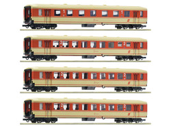 Roco OBB Schlieren Express Coach Set 1 (4) IV HO Gauge RC6200026