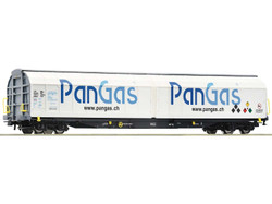 Roco AAE Habbillns Pan Gas Sliding Wall Bogie Wagon VI HO Gauge RC76487