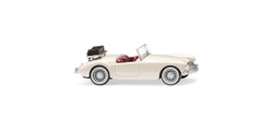 Wiking MG A Roadster Pearl White 1955-62 HO Gauge WK081805