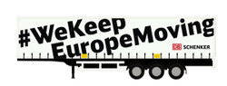 MiNis Curtainside Trailer DB Schenker We Keep Europe Moving N Gauge LKLC4075