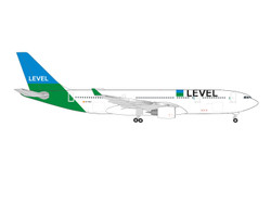 Herpa Airbus A330-200 Level EC-MOU (1:500) 1:500 HA537254