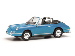 Herpa Porsche 911 Targa Pastel Blue HO Gauge HA023733-004