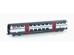 Hobbytrain SBB IC2020 2nd Class Bi-Level Coach V N Gauge H25131