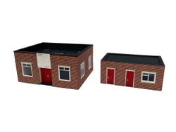 ATD Models TMD Mess Hut and Store Card Kit OO Gauge ATD023