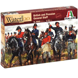 ITALERI Waterloo British Prussian General Staff 6065 1:72 Figures Model Kit
