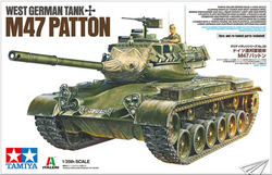 Tamiya 37028 West German Tank M47 Patton 1:35 Plastic Model Kit