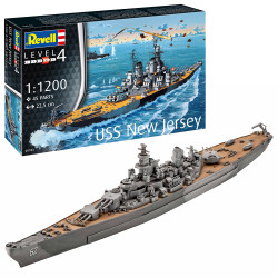 Revell 05183 Battleship USS New Jersey 1:1200 Model Kit