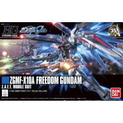 Bandai HG CE 1/144 ZGMF-X10A Freedom Gundam Z.A.F.T Mobile Suit Gunpla Kit 57404
