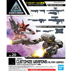 Bandai 30MM 1/144 Customize Weapons (Military Weapon) Gunpla Kit 63938
