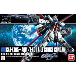 Bandai HG CE 1/144 Aile Strike Gundam GAT-X105+AQM/E-X01 Gunpla Kit 58779