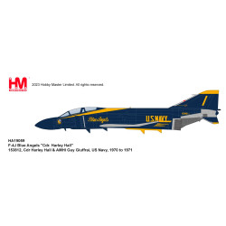 Hobby Master HA19059 F-4J Blue Angels "Cdr. Harley Hall" 1:72 Diecast Model