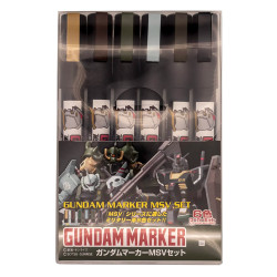 Gundam Markers GMS-127 Marker MSV Set Mr. Hobby GSI Creos