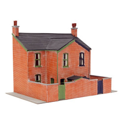 PECO LK-207 Lineside OO/HO Victorian Low-Relief House Backs - Laser Cut Kit