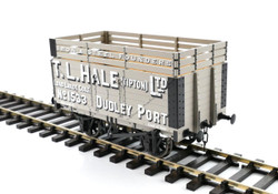 Lionheart 7 Plank Coke Wagon with Rails Hale A O Gauge LHT-F-073-001