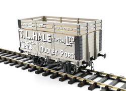 Lionheart 7 Plank Coke Wagon with Rails Hale B O Gauge LHT-F-073-002