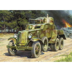 ZVEZDA 3617 Soviet Armored Car Ba-10 Model Kit 1:35
