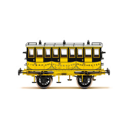 Hornby R40445 L&MR, 1st Class coach ‘Sovereign’ - Era 1 OO Gauge