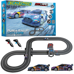 Scalextric C1452M Ford Puma Rally1 WRC Hot Laps Slot Car Race Set