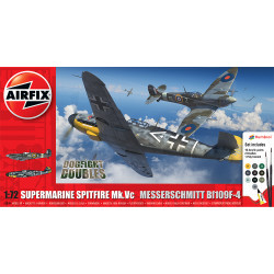 Airfix A50194 Spitfire Mk.Vc vs Bf109F-4 Dogfight Double 1:72 Model Kit