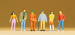 Preiser 10117 Passers By (6) Exclusive Figure Set HO