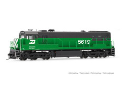 Rivarossi HR2888S  Burlington Northern U25c PhII Diesel Loco (DCC-Sound) HO