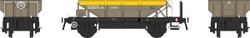 Heljan 4358  ZEV Catfish Hopper BR Civil Engineers Grey/Yellow DB992579 O Gauge