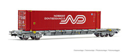 Jouef HJ6241  SNCF Sgss Norbert Dentressangle 45' Container Wagon V HO