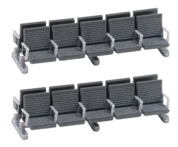 Faller Modern Platform 10 Seat Benches (2) V FA180867 HO Gauge