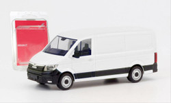 Herpa 13857 Minikit MAN TGE Low Roof Box Van White HO