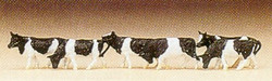Preiser 88575 Cows (6) Figure Set Z Scale