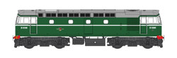 Heljan 3375  Class 33/2 D6586 BR Green OO Gauge