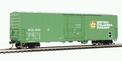 Walthers Trainline 931-1800 Insulated Boxcar BC Rail HO