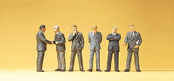 Preiser 10380 Businessmen in Suits (6) Exclusive Figure Set HO