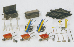 Preiser 17175 Welding Equipment for Track Workers Kit HO