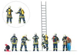Preiser 10765 Firemen in Breathing Apparatus (6) Exclusive Figure Set HO